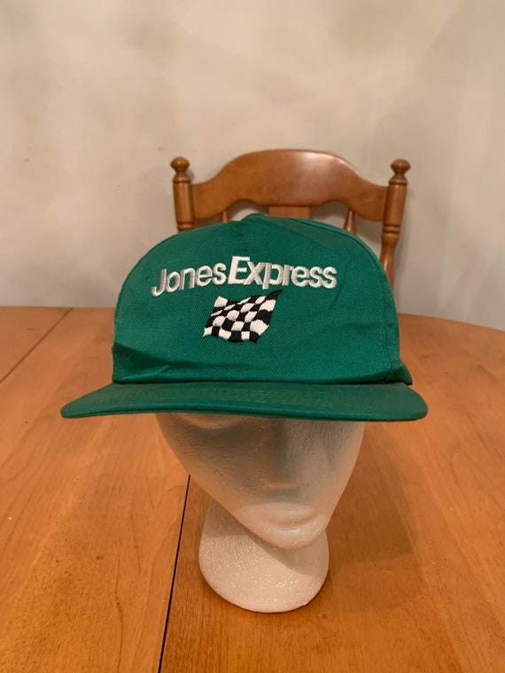 Vintage jones express Trucker Snapback hat 1990s 8