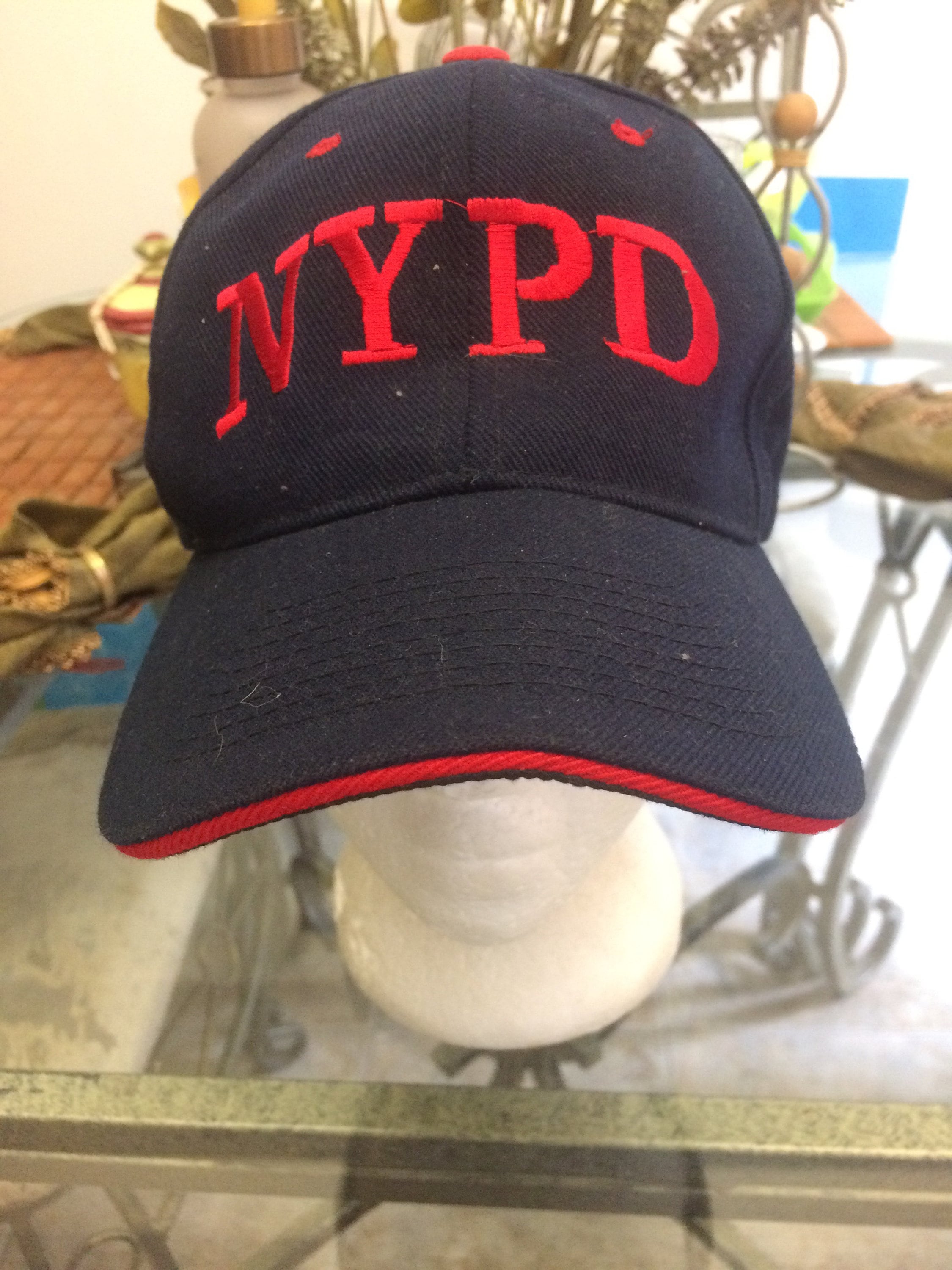 Vintage NYPD Strapback Hat 1990s 
