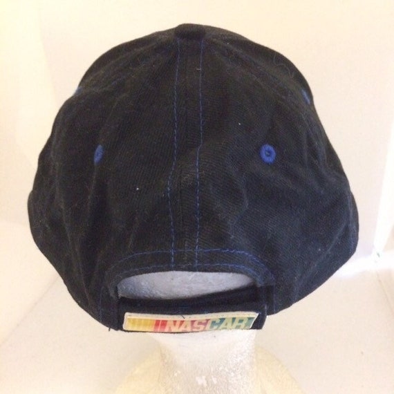 Vintage nascar racing Strapback hat 1990s 80s N25 - image 3