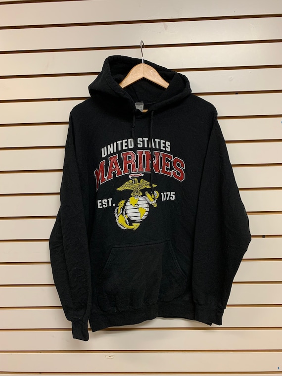 Vintage United States marines hoodie crewneck swea