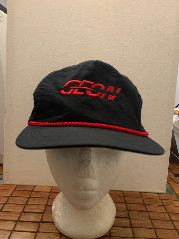 Vintage Geon Trucker Snapback hat adjustable 1990s