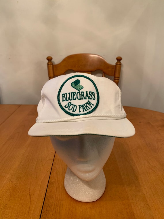 Vintage bluegrass K products Trucker Snapback hat 
