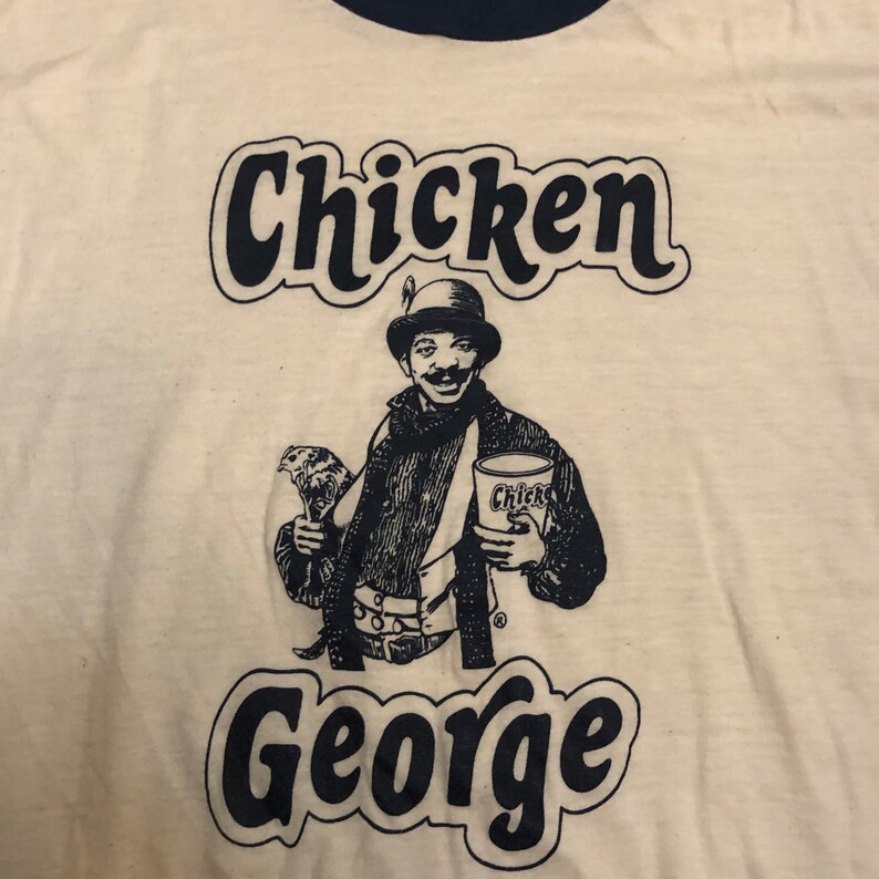 Vintage Chicken George Roots Movie Restaurant T Shirt Size Medium 1990s ...