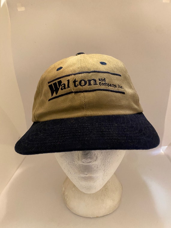 Vintage Walton Trucker SnapBack hat 1990s 80s J22 - Gem