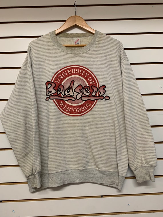 Vintage Wisconsin Badgers crewneck Sweatshirt size