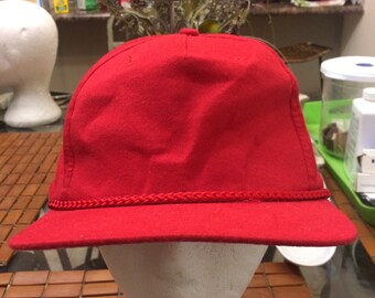 Vintage All You Need is Love Cap Snapback Trucker Hat Red  display picture 3