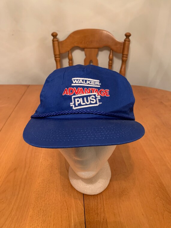 Vintage walker Trucker Snapback hat 1990s 80s R2 Gem