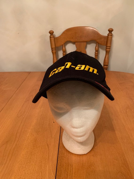 Vintage can am Trucker Snapback hat 1990s 80s R1