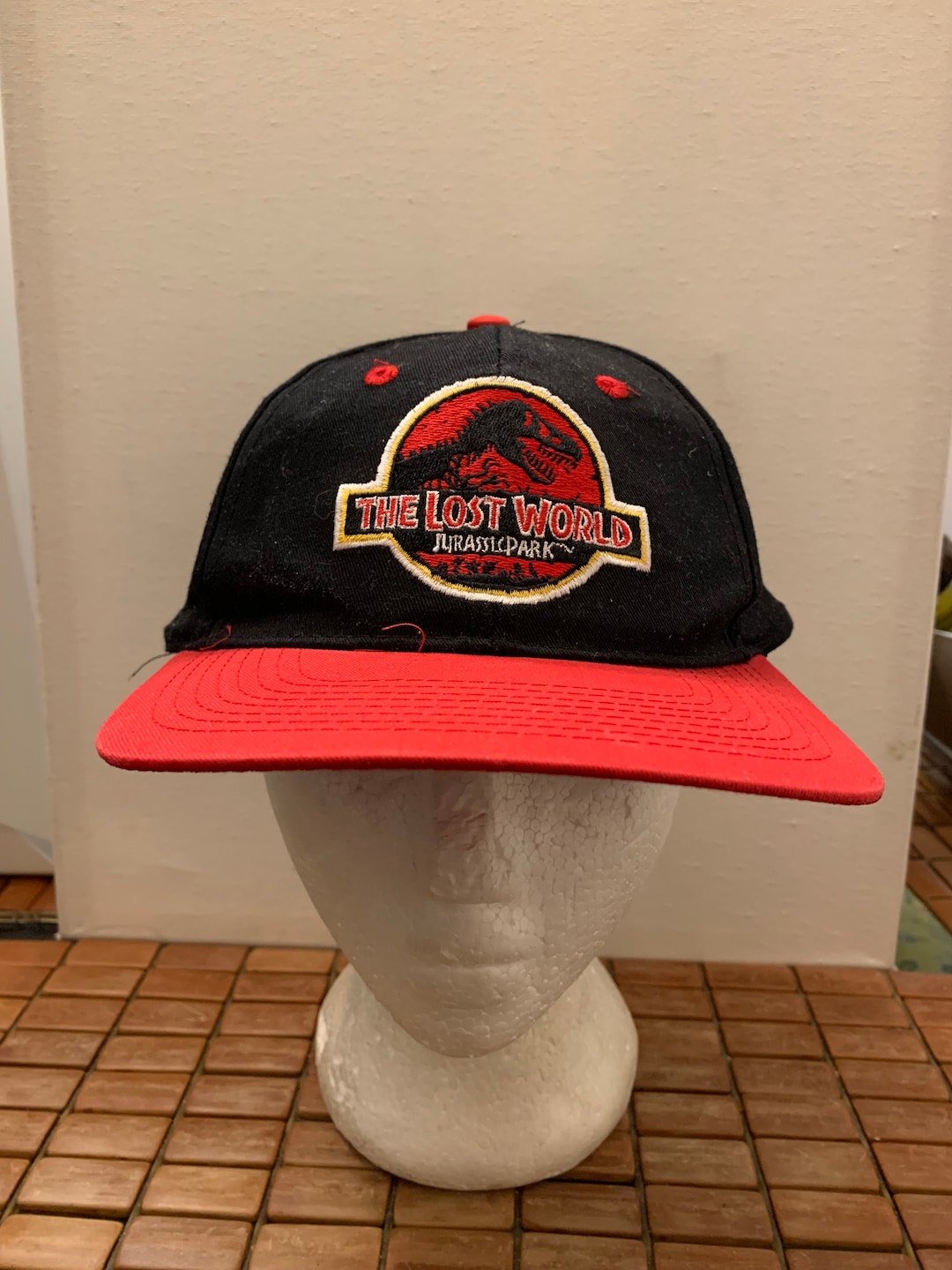 Gorra Oficial Parque Jurásico Tipo Camionero, Ajustable, Hecha A Mano En Florida, Color Musgo/khaki