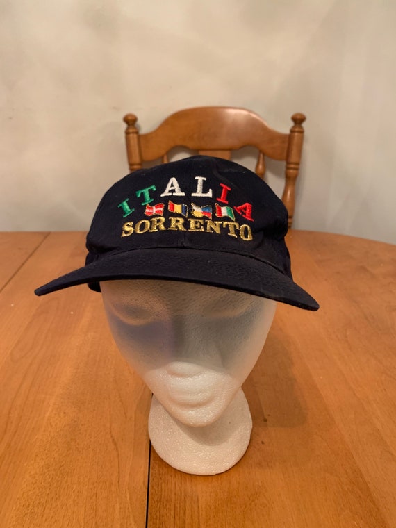 Vintage Italy Strap back hat 1990s 80s R1