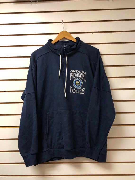 Vintage Ontario provincial police Sweatshirt size 