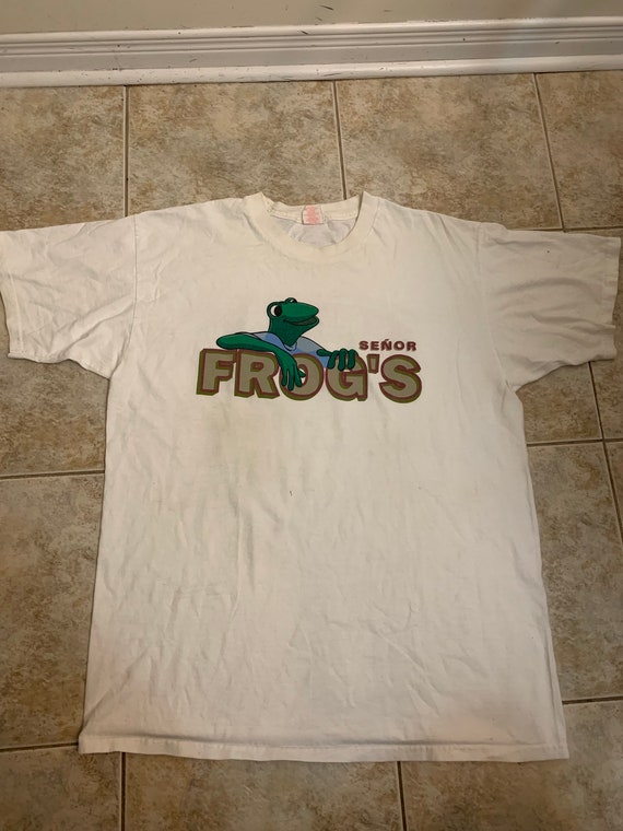 Vintage senor frogs T shirt size XL 1990s 80s