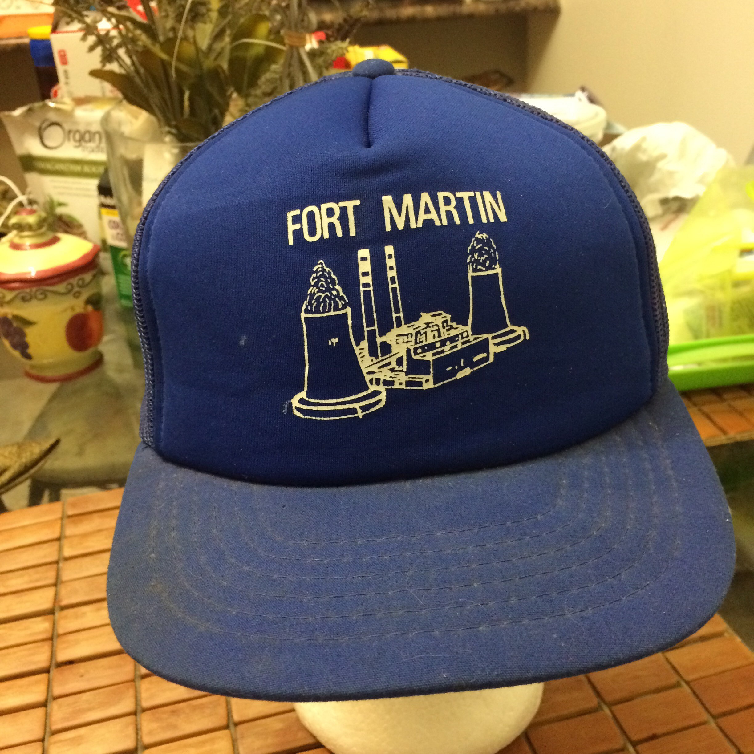 Vintage Fort Martin Trucker Snapback Hat 1990s Etsy