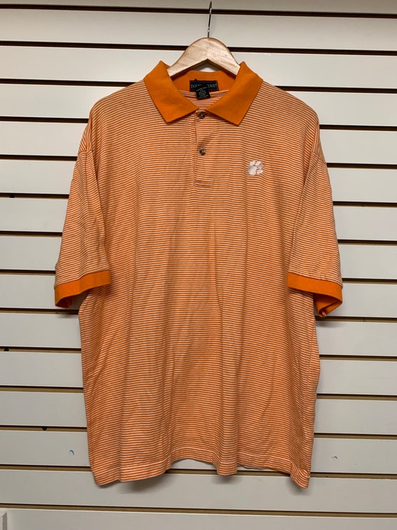 Vintage clemson tigers polo shirt size XL 1990s 80