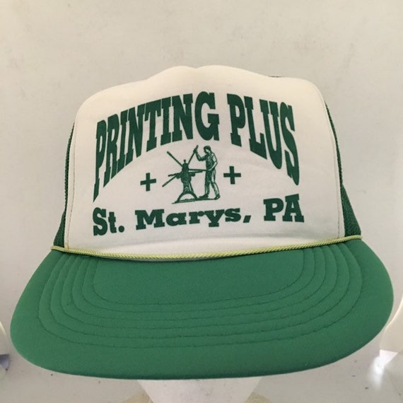 Vintage Printing Plus st Mary’s Trucker SnapBack … - image 2