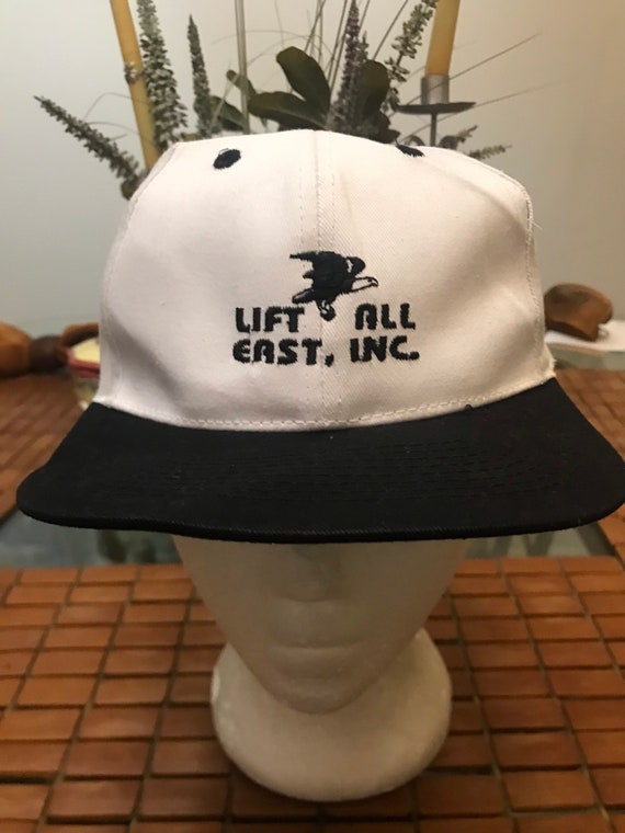 Lift All East Inc Vintage Trucker Snapback hat ad… - image 1