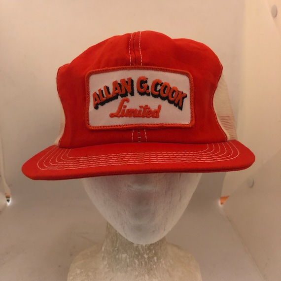 Vintage Allan G Cook Limited Trucker Snapback hat… - image 1