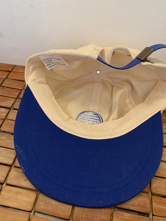 Vintage global Strapback hat adjustable 1990s 198… - image 6