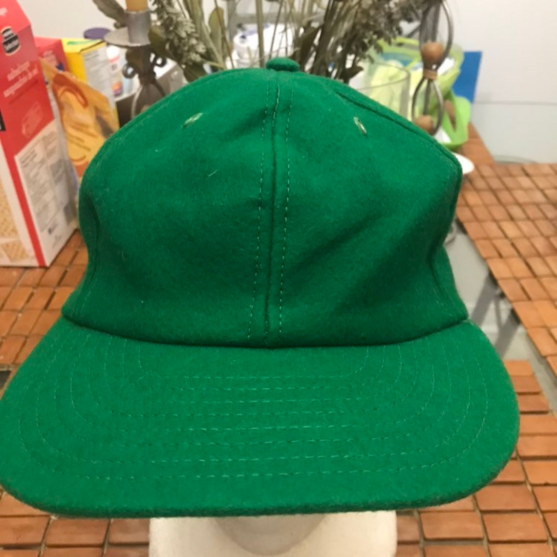 Vintage United hatters cap and millinery Fitted Hat size 7 1/8 | Etsy