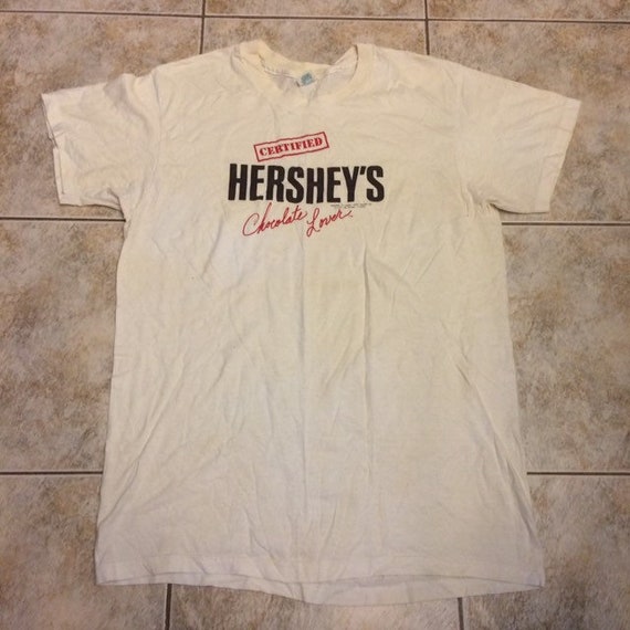Vintage Hershey’s chocolate lovers T shirt size xl 19… - Gem