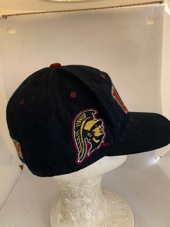 Vintage USC Trojans fitted hat size 7 1/8 1990s 8… - image 6