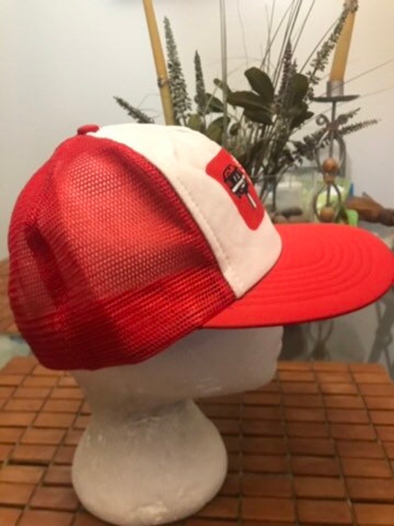 The original muffler shop Vintage Trucker Snapback ha… Gem