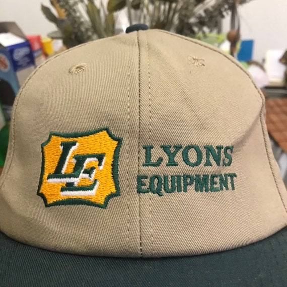 Vintage Lyons equipment Snapback Hat 1990s - image 2
