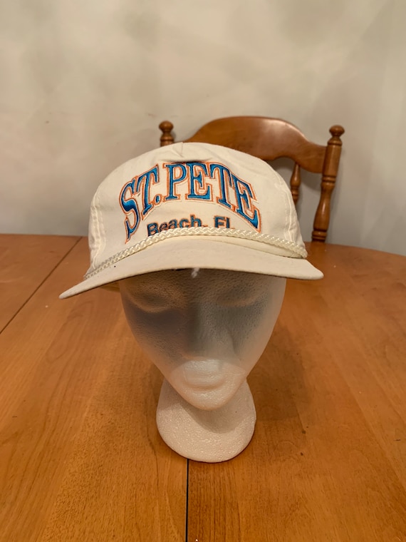 Vintage st Pete Snapback hat 1990s 80s R1