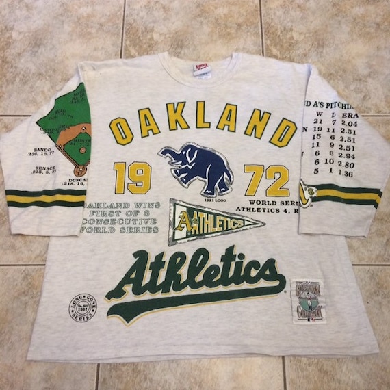 Buy Vintage Oakland Athletics 1972 World Series Champions Cooper