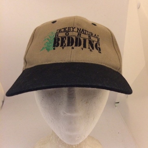 Vintage Dickey Natural Horse bedding system SnapBack … - Gem