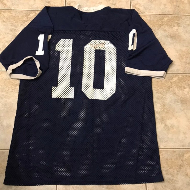 Vintage Penn State Game Worn Football Jersey Size 44 Russell - Etsy