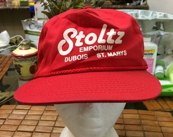 Vintage Stolts emporium Trucker Snapback Hat 1990s