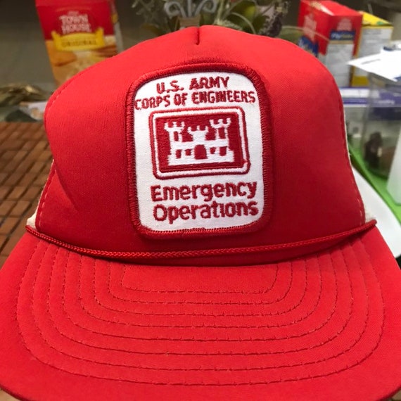 Engineers Trucker Snapback Hat 1990s - Etsy