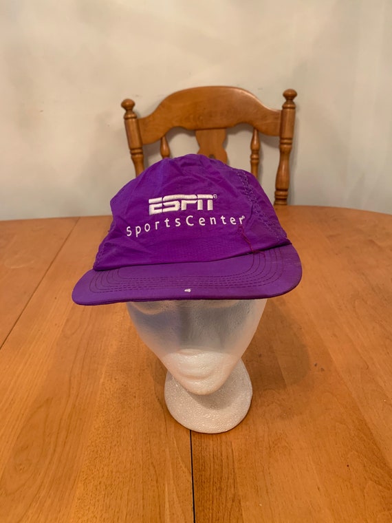 Vintage espn Trucker SnapBack Hat 1990s 1980s 80s 