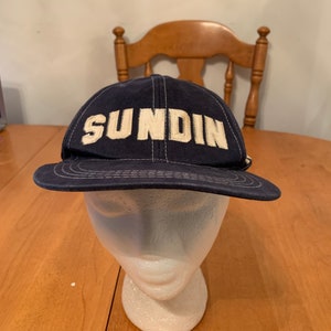 Vintage Toronto Ahornblätter Sundin Trucker Snapback Hut 1990er 80er R1