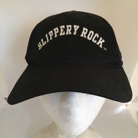 Vintage slippery rock SnapBack Hat 1990s 1980s ad… - image 1