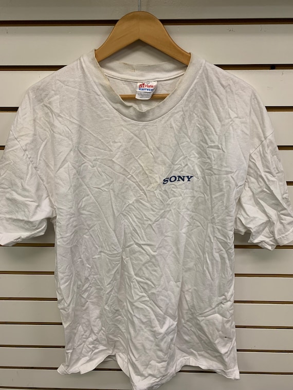Vintage Sony T shirt size xl 1990s 80s