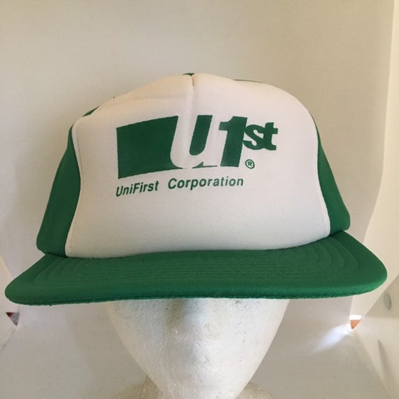 Vintage unifirst Corporation Trucker SnapBack Hat… - image 1