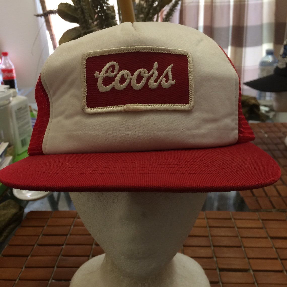 Vintage Coors light Trucker SnapBack hat 1980s 90s missing | Etsy