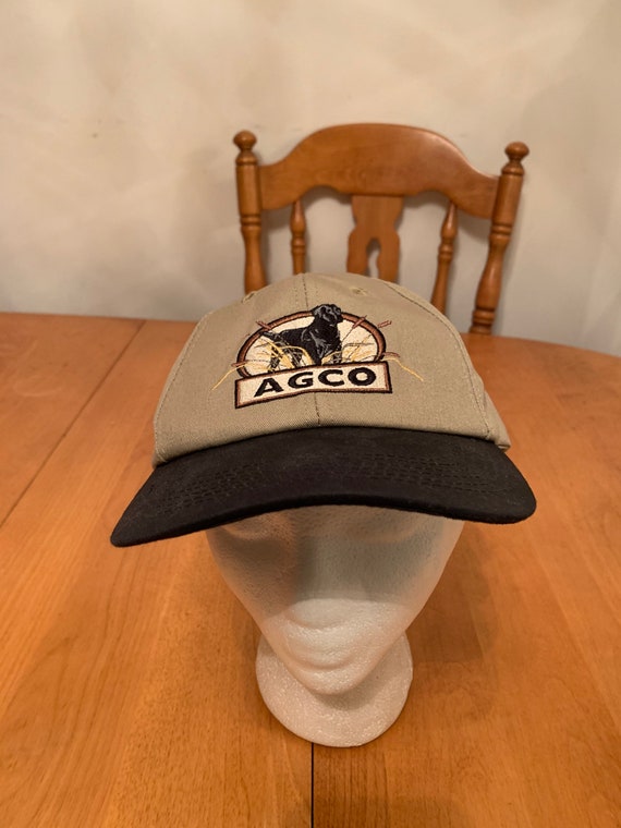 Vintage Agco k product Trucker Snapback hat 1990s 