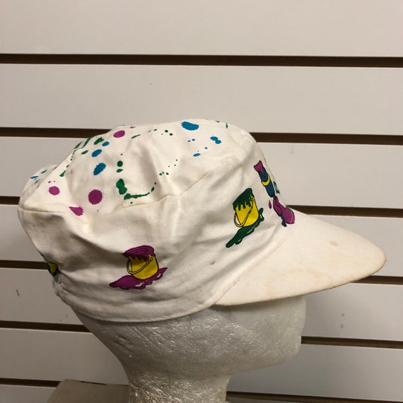 Vintage Barney Painter cap hat youth kids Adjusta… - image 4