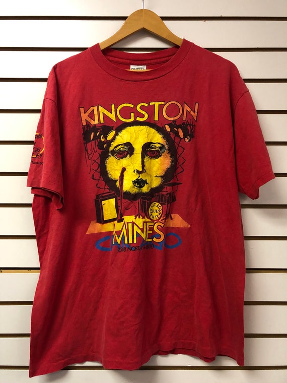 Vintage Kingston mine Chicago blues T shirt size X