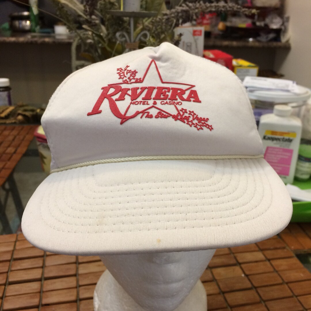 Casquette Baseball Snapback Riviera Hotel & Casino Las Vegas - Verte - Vintage 90's