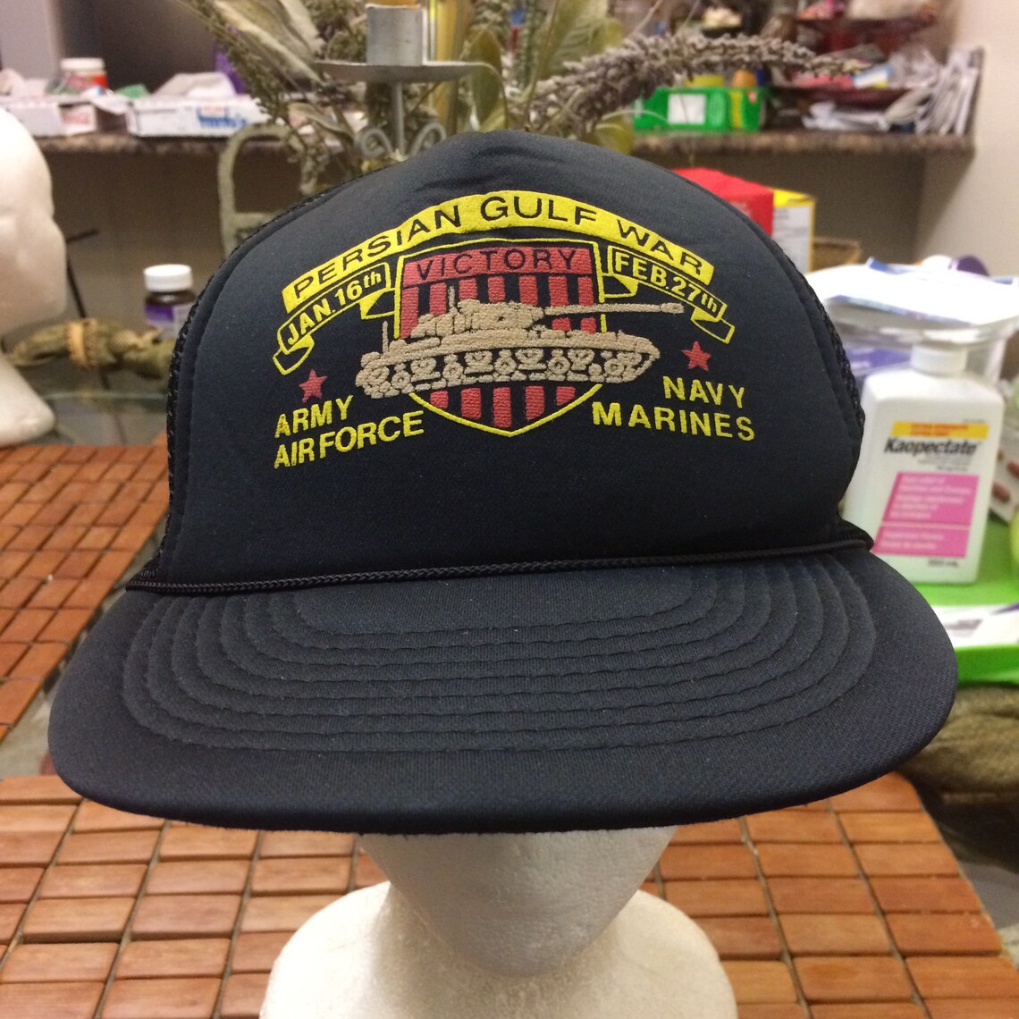 Casquette Snapback Vintage 1991 Guerre Du Golfe Schwarzkopf - Modèle Normandie - Neuf Sans étiquette