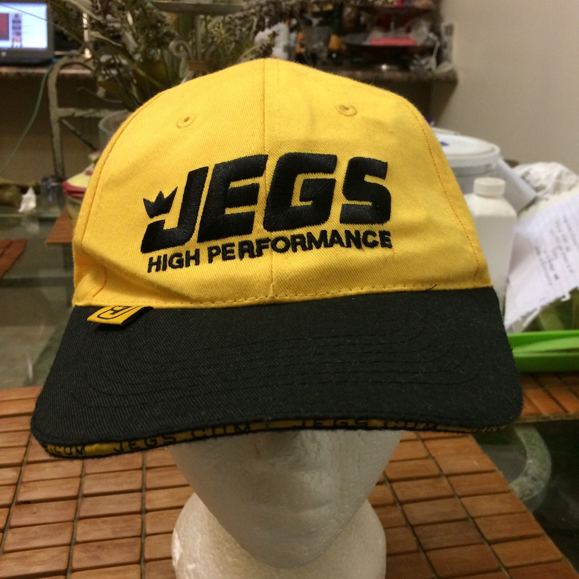 Vintage Jegs Highperformance Strapback Hat 1990s Etsy