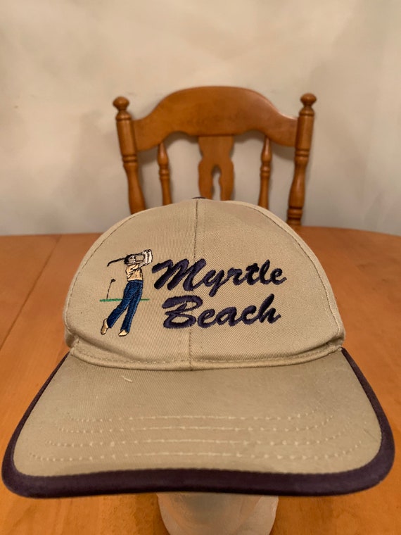 Vintage myrtle beach Trucker SnapBack Hat 1990s 1… - image 2