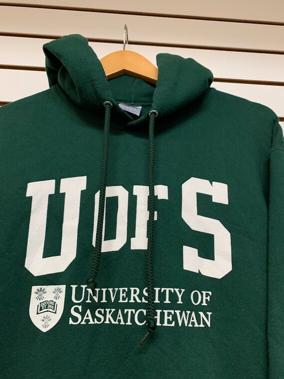 Vintage university of Saskatchewan hoodie Sweatsh… - image 2
