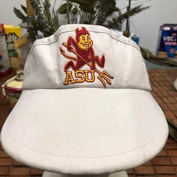 Vintage Arizona State sun Devils Visor Hat 1980s - image 2