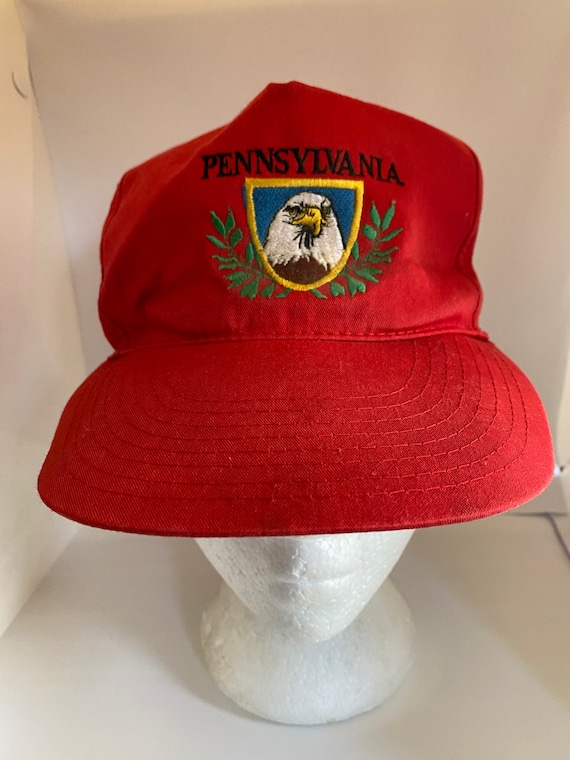 Vintage Pennsylvania Trucker SnapBack hat 1990s 80