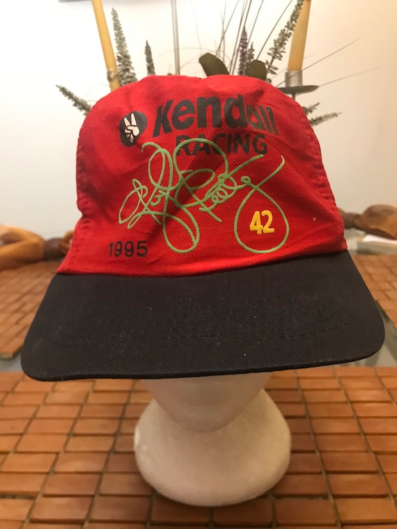 Kendall Racing Vintage Trucker Snapback hat adjust
